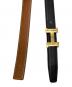 HERMES (エルメス) レザーベルト ブラウン：23000円
