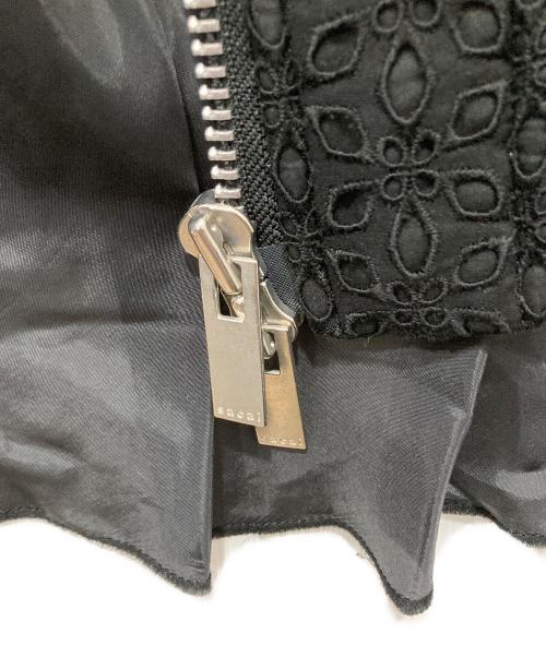 sacai（サカイ）sacai (サカイ) カットワークブルゾン ブラック サイズ:1の古着・服飾アイテム