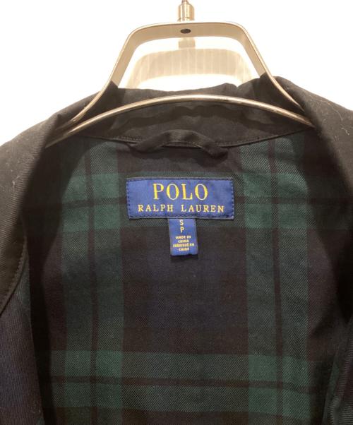 POLO RALPH LAUREN（ポロ・ラルフローレン）POLO RALPH LAUREN (ポロ・ラルフローレン) スイングトップ ブラック サイズ:Sの古着・服飾アイテム