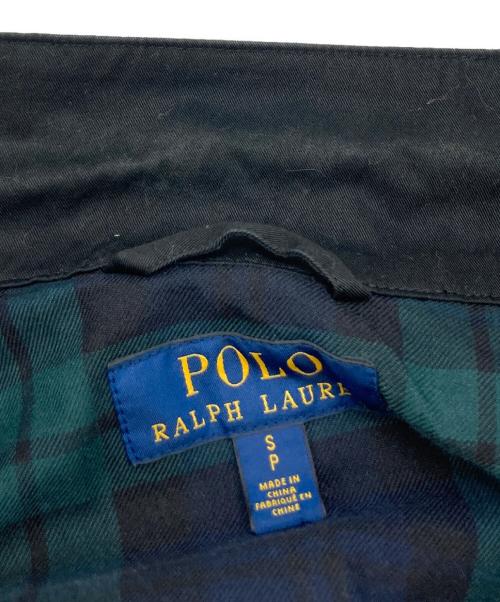 POLO RALPH LAUREN（ポロ・ラルフローレン）POLO RALPH LAUREN (ポロ・ラルフローレン) スイングトップ ブラック サイズ:Sの古着・服飾アイテム