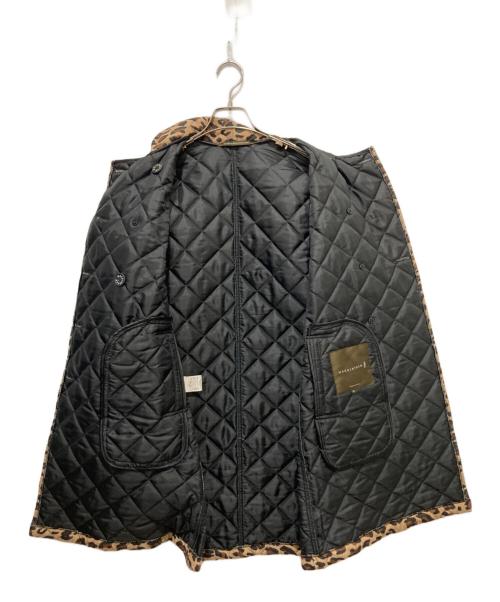 MACKINTOSH（マッキントッシュ）MACKINTOSH (マッキントッシュ) レオパードキルティングコート ベージュ サイズ:34の古着・服飾アイテム
