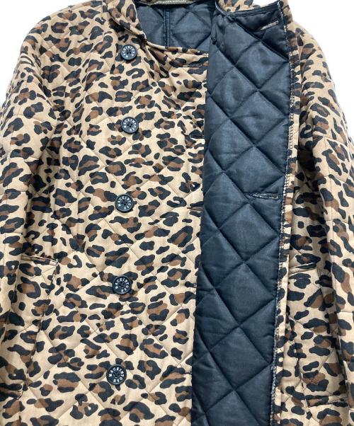 MACKINTOSH（マッキントッシュ）MACKINTOSH (マッキントッシュ) レオパードキルティングコート ベージュ サイズ:34の古着・服飾アイテム
