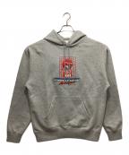 vault roomボルトルーム）の古着「AKAMI KARUBI HOODIE」｜グレー