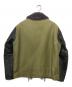 ALDIES (アールディーズ) 袖レザーデッキジャケット カーキ×ブラック サイズ:M：8000円