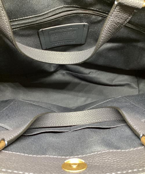 COACH（コーチ）COACH (コーチ) ハドソン ダブル ハンドル トート インディゴ サイズ:下記参照の古着・服飾アイテム
