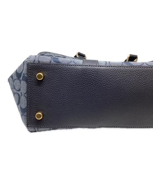 COACH（コーチ）COACH (コーチ) ハドソン ダブル ハンドル トート インディゴ サイズ:下記参照の古着・服飾アイテム