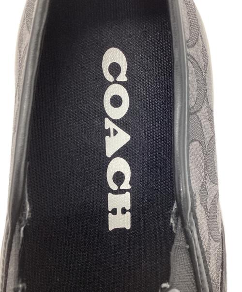 COACH（コーチ）COACH (コーチ) スリッポン スケート スニーカー ブラック サイズ:25.5の古着・服飾アイテム