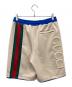 GUCCI (グッチ) NEO PLAIN BASKET SHORT ベージュ×ブルー サイズ:M：30000円