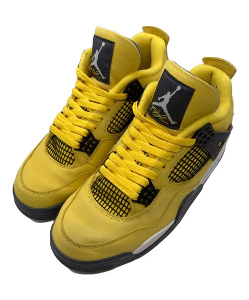 NIKE（ナイキ）NIKE (ナイキ) Air Jordan 4 イエロー サイズ:26.5cmの古着・服飾アイテム