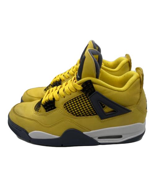 NIKE（ナイキ）NIKE (ナイキ) Air Jordan 4 イエロー サイズ:26.5cmの古着・服飾アイテム
