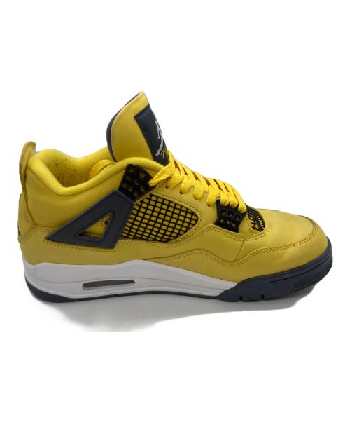 NIKE（ナイキ）NIKE (ナイキ) Air Jordan 4 イエロー サイズ:26.5cmの古着・服飾アイテム