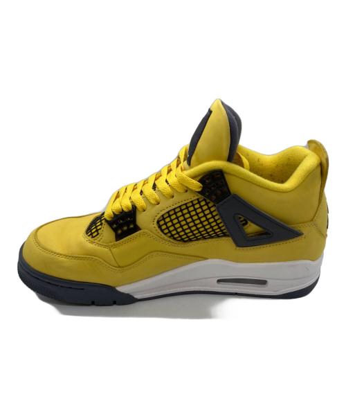 NIKE（ナイキ）NIKE (ナイキ) Air Jordan 4 イエロー サイズ:26.5cmの古着・服飾アイテム