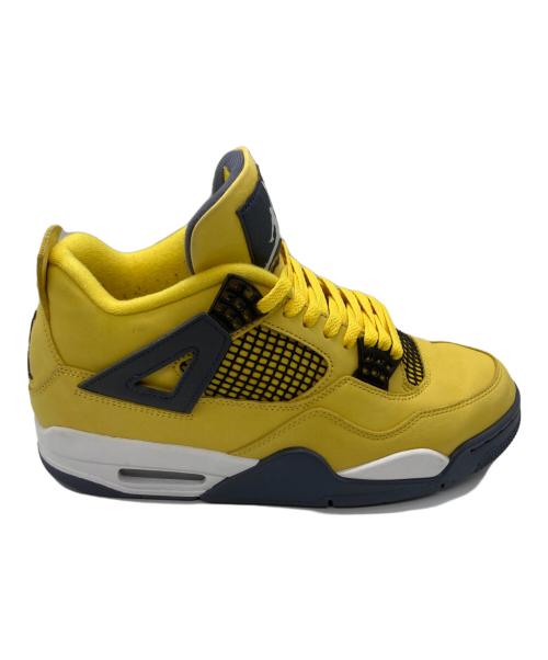 NIKE（ナイキ）NIKE (ナイキ) Air Jordan 4 イエロー サイズ:26.5cmの古着・服飾アイテム