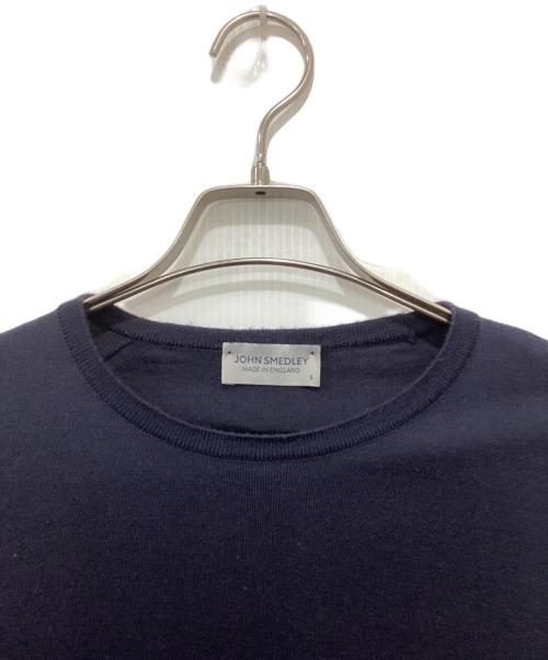 JOHN SMEDLEY（ジョンスメドレー）JOHN SMEDLEY (ジョンスメドレー) ウールニット ネイビー サイズ:Sの古着・服飾アイテム