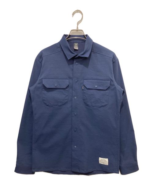 HAGLOFS（ホグロフス）HAGLOFS (ホグロフス) Magster LS Shirt ネイビー サイズ:Sの古着・服飾アイテム