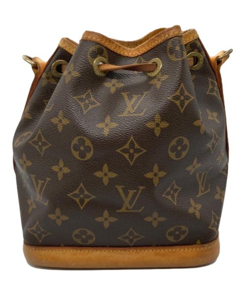 LOUIS VUITTON（ルイ ヴィトン）LOUIS VUITTON (ルイ ヴィトン) ミニノエ　モノグラムハンドバッグ ブラウンの古着・服飾アイテム