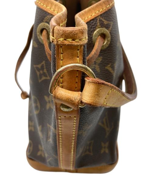 LOUIS VUITTON（ルイ ヴィトン）LOUIS VUITTON (ルイ ヴィトン) ミニノエ　モノグラムハンドバッグ ブラウンの古着・服飾アイテム