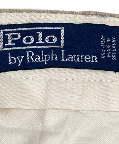 POLO RALPH LAUREN（ポロ・ラルフローレン）POLO RALPH LAUREN (ポロ・ラルフローレン) リネンパンツ ベージュ サイズ:W38の古着・服飾アイテム