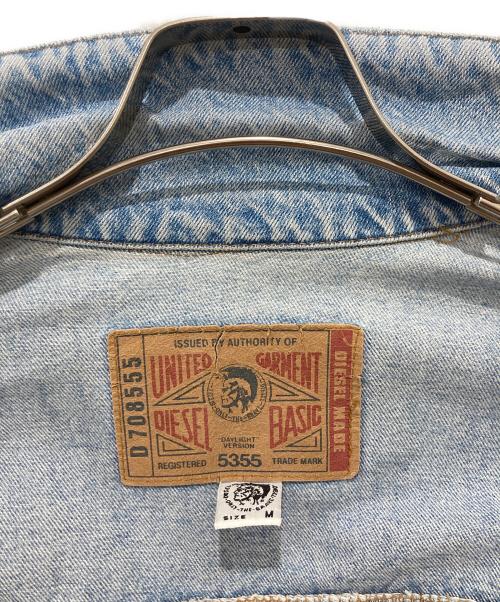DIESEL（ディーゼル）DIESEL (ディーゼル) デニムジャケット インディゴ サイズ:Mの古着・服飾アイテム