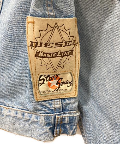 DIESEL（ディーゼル）DIESEL (ディーゼル) デニムジャケット インディゴ サイズ:Mの古着・服飾アイテム