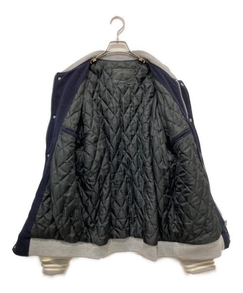 master-piece（マスターピース）master-piece (マスターピース) スタジャン ネイビー サイズ:XLの古着・服飾アイテム