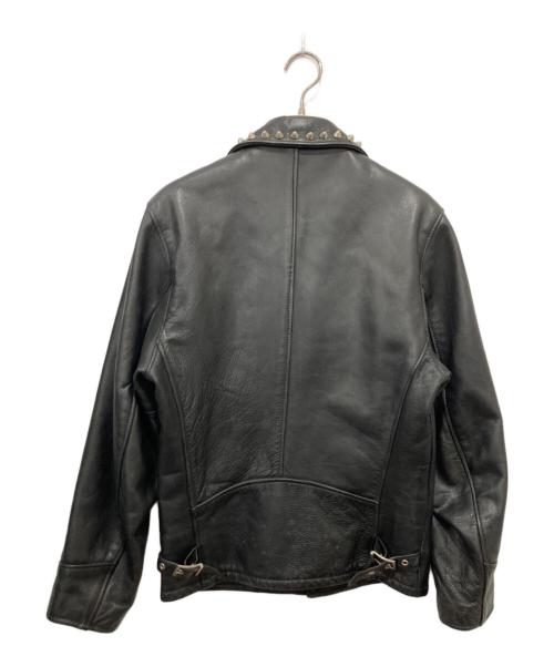 Schott（ショット）Schott (ショット) レザージャケット ブラック サイズ:34の古着・服飾アイテム