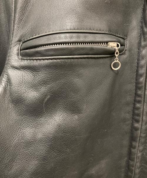 Schott（ショット）Schott (ショット) レザージャケット ブラック サイズ:34の古着・服飾アイテム