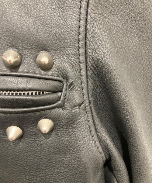 Schott（ショット）Schott (ショット) レザージャケット ブラック サイズ:34の古着・服飾アイテム