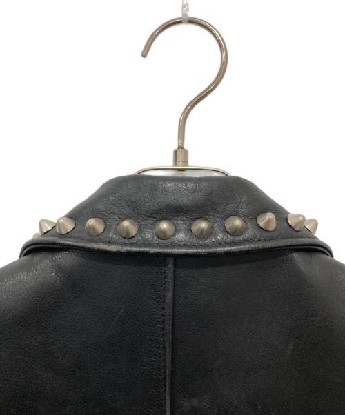 Schott（ショット）Schott (ショット) レザージャケット ブラック サイズ:34の古着・服飾アイテム