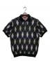 Supreme（シュプリーム）の古着「Argyle Zip Polo」｜ブラック