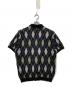 Supreme (シュプリーム) Argyle Zip Polo ブラック サイズ:M：9000円