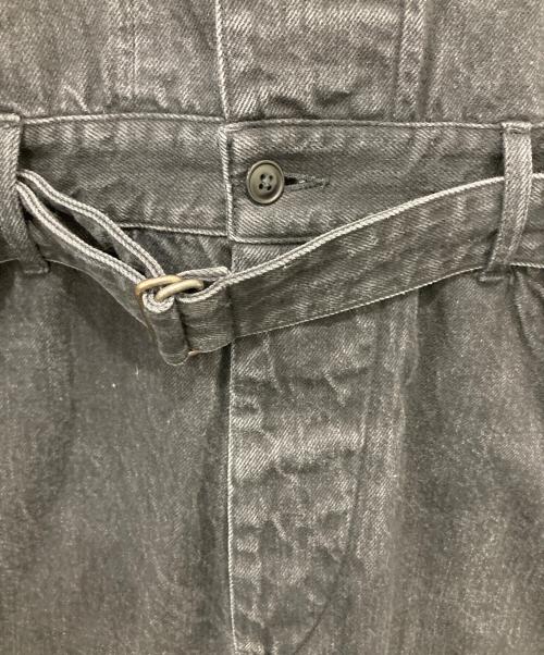 COMOLI（コモリ）COMOLI (コモリ) デニムオールインワン ブラック サイズ:2の古着・服飾アイテム