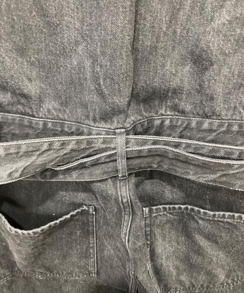 COMOLI（コモリ）COMOLI (コモリ) デニムオールインワン ブラック サイズ:2の古着・服飾アイテム