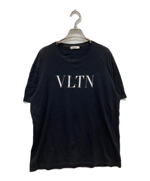 VALENTINO（ヴァレンティノ）VALENTINO (ヴァレンティノ) ロゴプリントTシャツ ブラック サイズ:XLの古着・服飾アイテム