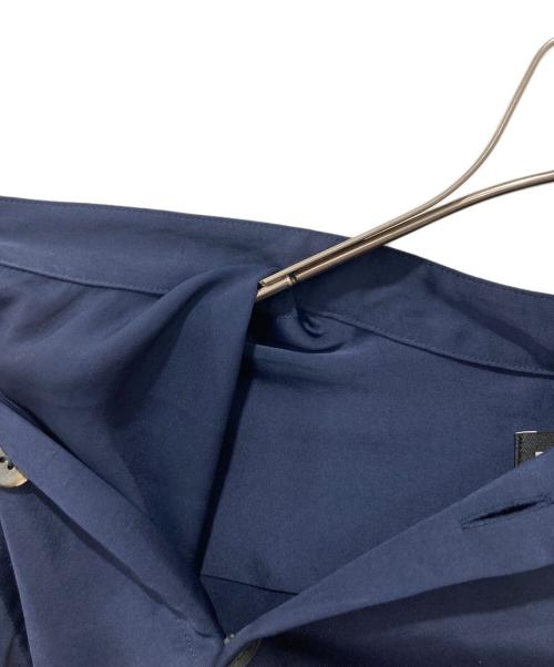 FIT MIHARA YASUHIRO（フィット ミハラヤスヒロ）FIT MIHARA YASUHIRO (フィット ミハラヤスヒロ) 刺繍ロングシャツ ネイビー サイズ:48の古着・服飾アイテム