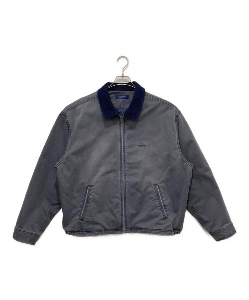 NAUTICA（ノーティカ）NAUTICA (ノーティカ) Garments Dyed Chino Zip Blouson ネイビー サイズ:XLの古着・服飾アイテム