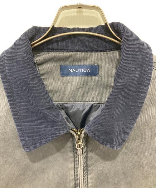 NAUTICA（ノーティカ）NAUTICA (ノーティカ) Garments Dyed Chino Zip Blouson ネイビー サイズ:XLの古着・服飾アイテム