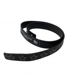 DAIRIKU（ダイリク）の古着「Star Embroidary Snap Button Velt」｜ブラック