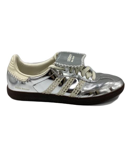 adidas（アディダス）adidas (アディダス) WALES BONNER (ウェールズボナー) Samba/スニーカー シルバー サイズ:27cmの古着・服飾アイテム