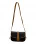 CELINE (セリーヌ) トリオンフロゴショルダーバッグ ブラック×ブラウン：12000円
