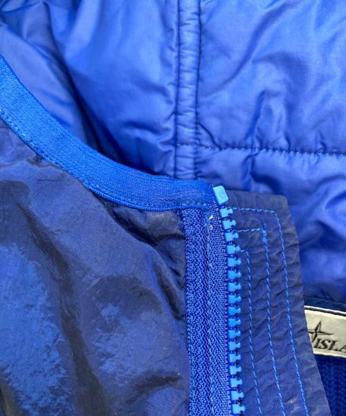 STONE ISLAND（ストーンアイランド）STONE ISLAND (ストーンアイランド) Nylon Metal Primaloft-TC Knit Jacket ブルー サイズ:LLの古着・服飾アイテム