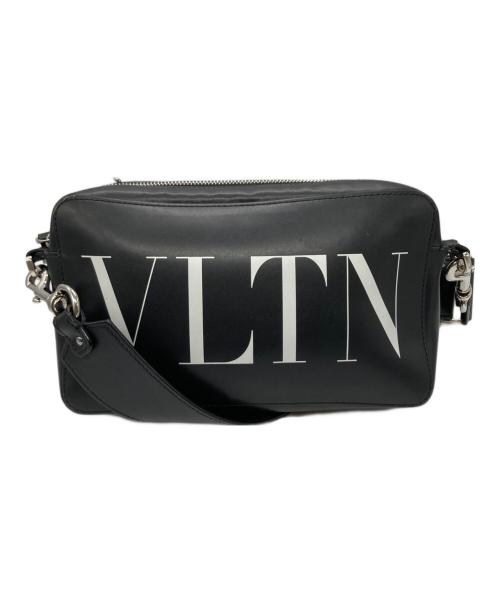 VALENTINO GARAVANI（ヴァレンティノ・ガラヴァーニ）VALENTINO GARAVANI (ヴァレンティノ・ガラヴァーニ) ショルダーバッグ ブラックの古着・服飾アイテム