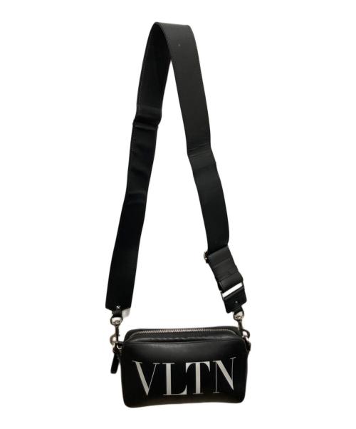 VALENTINO GARAVANI（ヴァレンティノ・ガラヴァーニ）VALENTINO GARAVANI (ヴァレンティノ・ガラヴァーニ) ショルダーバッグ ブラックの古着・服飾アイテム