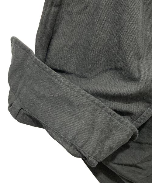 STEVEN ALAN（スティーブンアラン）STEVEN ALAN (スティーブンアラン) パナマレギュラーカラーシャツ ブラック サイズ:Mの古着・服飾アイテム