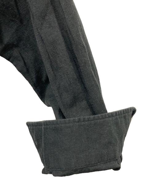 STEVEN ALAN（スティーブンアラン）STEVEN ALAN (スティーブンアラン) パナマレギュラーカラーシャツ ブラック サイズ:Mの古着・服飾アイテム