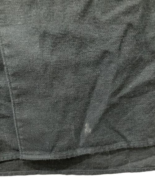 STEVEN ALAN（スティーブンアラン）STEVEN ALAN (スティーブンアラン) パナマレギュラーカラーシャツ ブラック サイズ:Mの古着・服飾アイテム