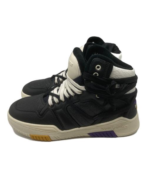 Saint Laurent Paris（サンローランパリ）Saint Laurent Paris (サンローランパリ) SMITH SNEAKER ブラック サイズ:41の古着・服飾アイテム