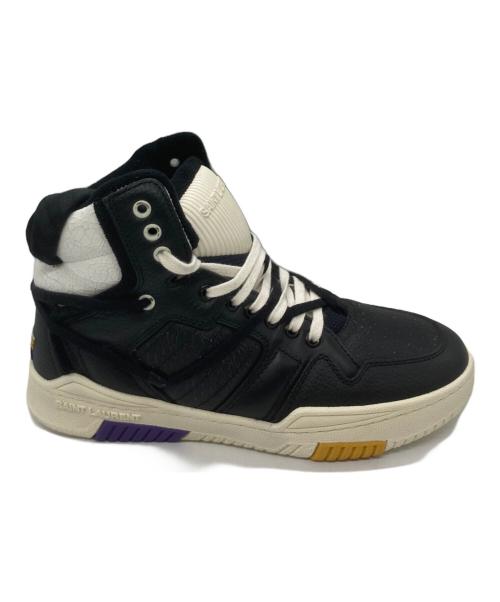 Saint Laurent Paris（サンローランパリ）Saint Laurent Paris (サンローランパリ) SMITH SNEAKER ブラック サイズ:41の古着・服飾アイテム