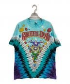GRATFFUL DEADグレイトフル・デッド）の古着「バンドTシャツ」｜ブルー