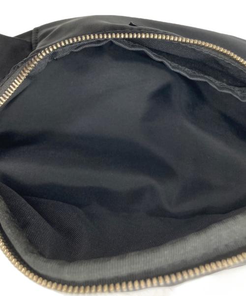 foot the coacher（フットザコーチャー）foot the coacher (フットザコーチャー) PORTER (ポーター) ウエストバッグ ブラックの古着・服飾アイテム